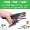 Heavy Duty Hand Held Personal Office Stapler 25 sheets Capcity