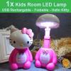 USB Rechargeable Foldable Kids Room LED Desk Lamp Night Lights -Hello Kitty