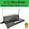 Home Office Plastic Comb Binder JL12