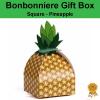 Bonbonniere Bomboniere Candy Gift Boxes -Pineapple (90x90x170mm)