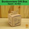 Bonbonniere Bomboniere Candy Gift Boxes - Air Mail (63x63x63mm)
